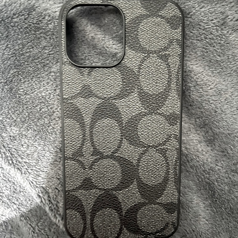 Coach iPhone 13 Max Pro cellphone case Brand New